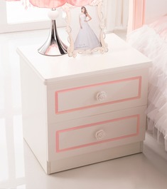 现代简约双抽储物柜