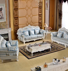 清新雅致实木沙发