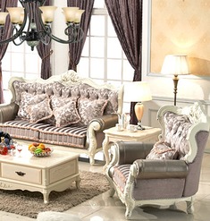 实木雕刻大沙发