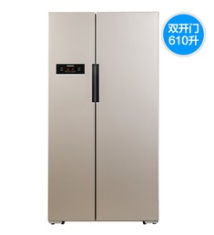 变频压缩机纯平机身电冰箱