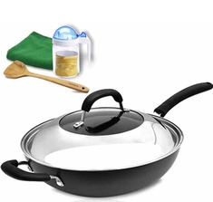 无油烟不粘炒锅