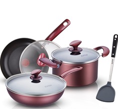 不粘锅烹饪锅具套装