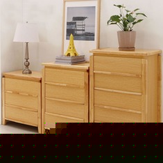 清新时尚田园风格五斗柜