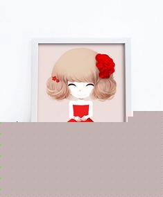 简约现代卡通动漫装饰画
