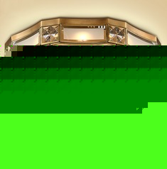 欧式古典全铜卧室吸顶灯