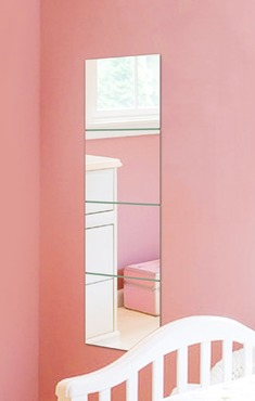 高清成像防水无框穿衣镜