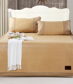 手工裁剪天然植物原浆藤席