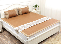 加宽三层包边夏凉印花席