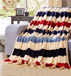 环保印染工艺横条纹毛毯