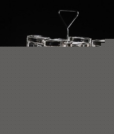 透明玻璃沥水架套装