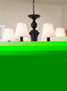 复古铁艺客厅吊灯