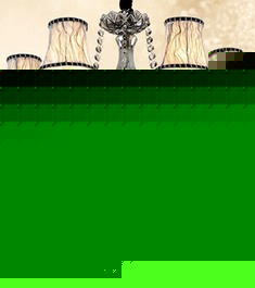 复古烟灰色水晶吊灯