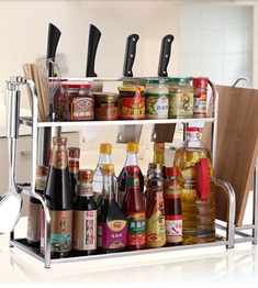 不锈钢厨房置物架