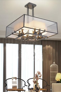 艾诺诗邦新中式玻璃吊灯