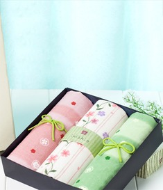 纯棉吸水洗脸毛巾