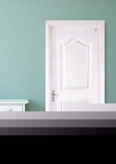 免漆静音卧室门