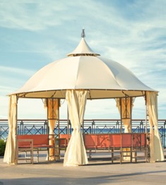 蒙古包圆形凉亭