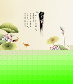 中国风背景墙贴纸