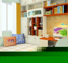 多功能书房榻榻米搭配