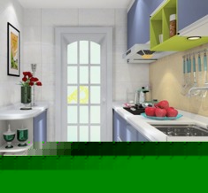 一字型智能橱柜定制