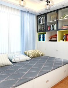 一房多用书房定制