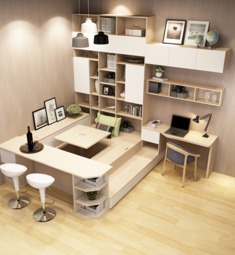 书房休闲空间定制