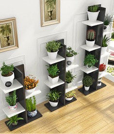 实木多层创意花架