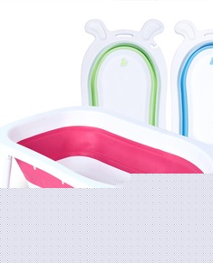 可折叠卡通宝宝浴桶