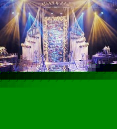 婚礼舞台镜面反光板