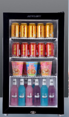 黑色迷你省电冷柜