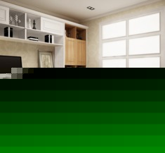 实用书桌书柜组合定制