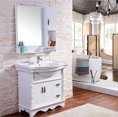 浴室落地陶瓷洗手盆柜