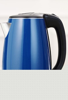 不锈钢双层防烫电热水壶