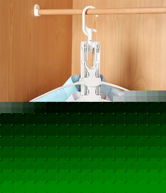 塑料折叠挂衣架