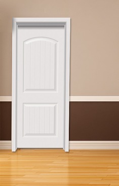 杉木雕花定制木门