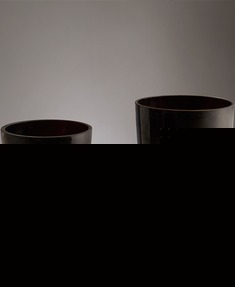 喷砂玻璃插花花瓶