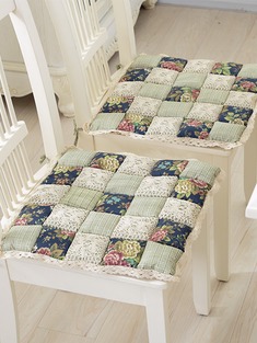 田园碎花创意椅垫