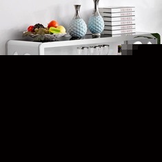 黑白经典小资情调餐边柜