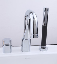 陶瓷阀心银白色浴缸用龙头