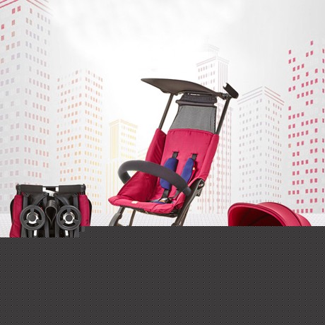 好孩子婴儿口袋推车，可折叠超小登机婴儿车，超轻可坐可躺便携式推车