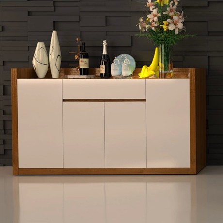 雅舍风情餐厅储物餐柜，时尚烤漆餐边柜，0112人造板现代简约茶水柜