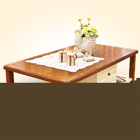 地中海伯天禾实木茶几，小户型创意双色茶几，B-CJ103双面抽屉茶桌