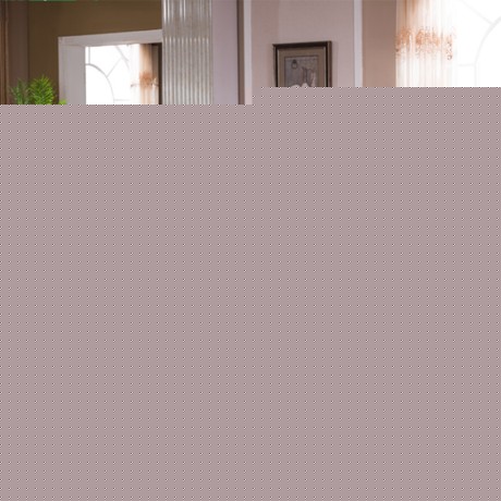 鹏叶家具美式乡村实木床，1.8*2.0m双人床，真皮复古雕花床