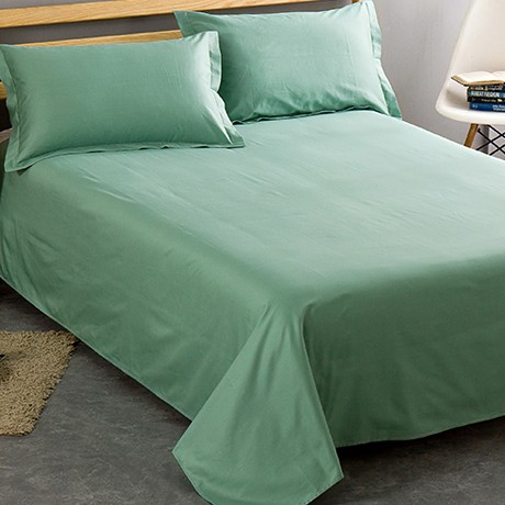 恒源祥Y1-167纯色床单单件，纯棉家纺床罩，素色1.8米床四季床裙