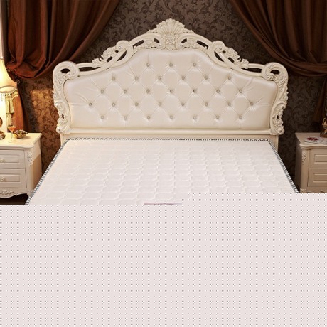 罗布诗1.5米可拆面山棕床垫，白色提花棉织面料舒适透气，纯天然棕榈材质绿色环保