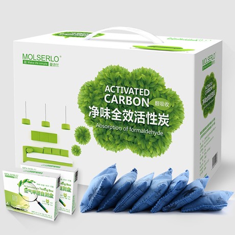 蔓诗兰无纺布活性炭包，新房新车除甲醛除味用品，除湿除潮净味竹炭