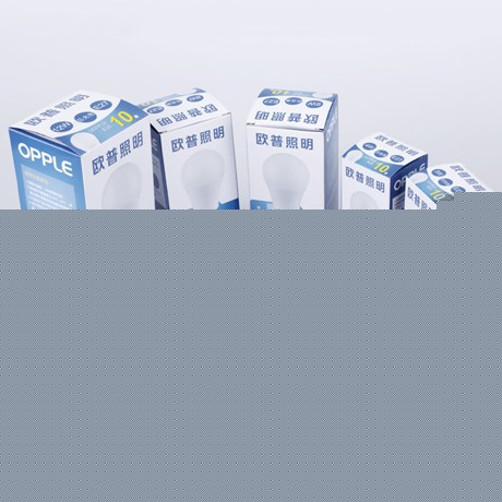 欧普照明节能灯泡，12-LE-41490防频闪led高透光白黄灯泡