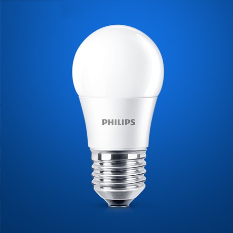 飞利浦E27室内灯泡，环保节能照明球泡，led暖白光螺口灯