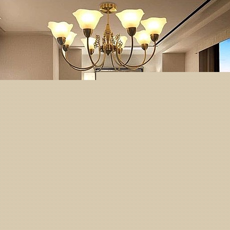 飞利浦品牌合金玉兰吊灯，欧式镀铬工艺吊灯，品牌保证，质量可靠，营造温馨的空间