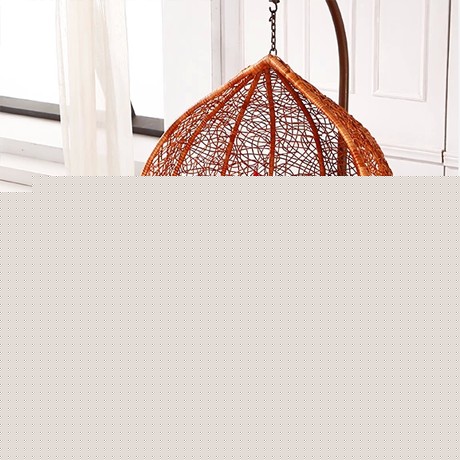 悦藤居田园古朴吊篮椅，环保编织藤秋千，休闲娱乐，型号： Y-001